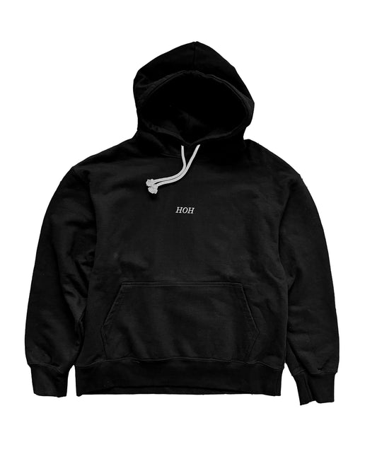 ALA Heavyweight Pullover Hoodie - Black