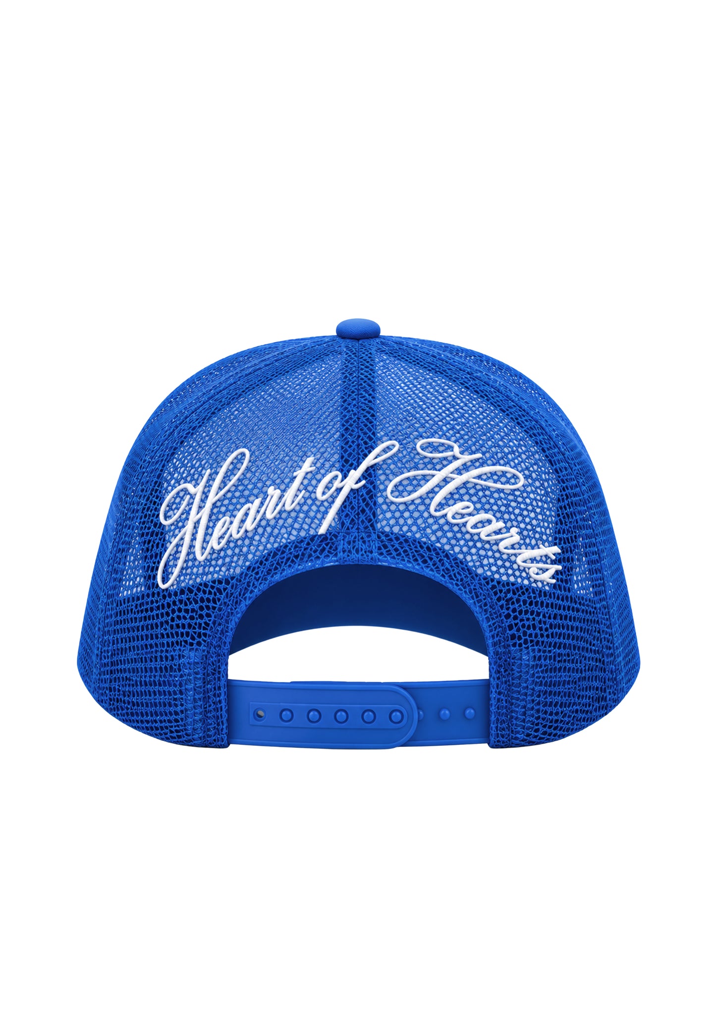 Nexus Midnight Blue Mesh Trucker Cap - White Embroidered Logo