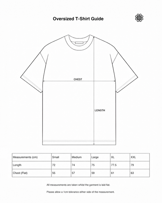 Nexus Core Oversized Fit T-Shirt - Black