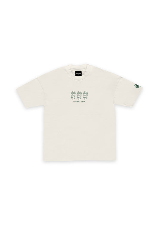 TEX COLLAB T-SHIRT - ECRU