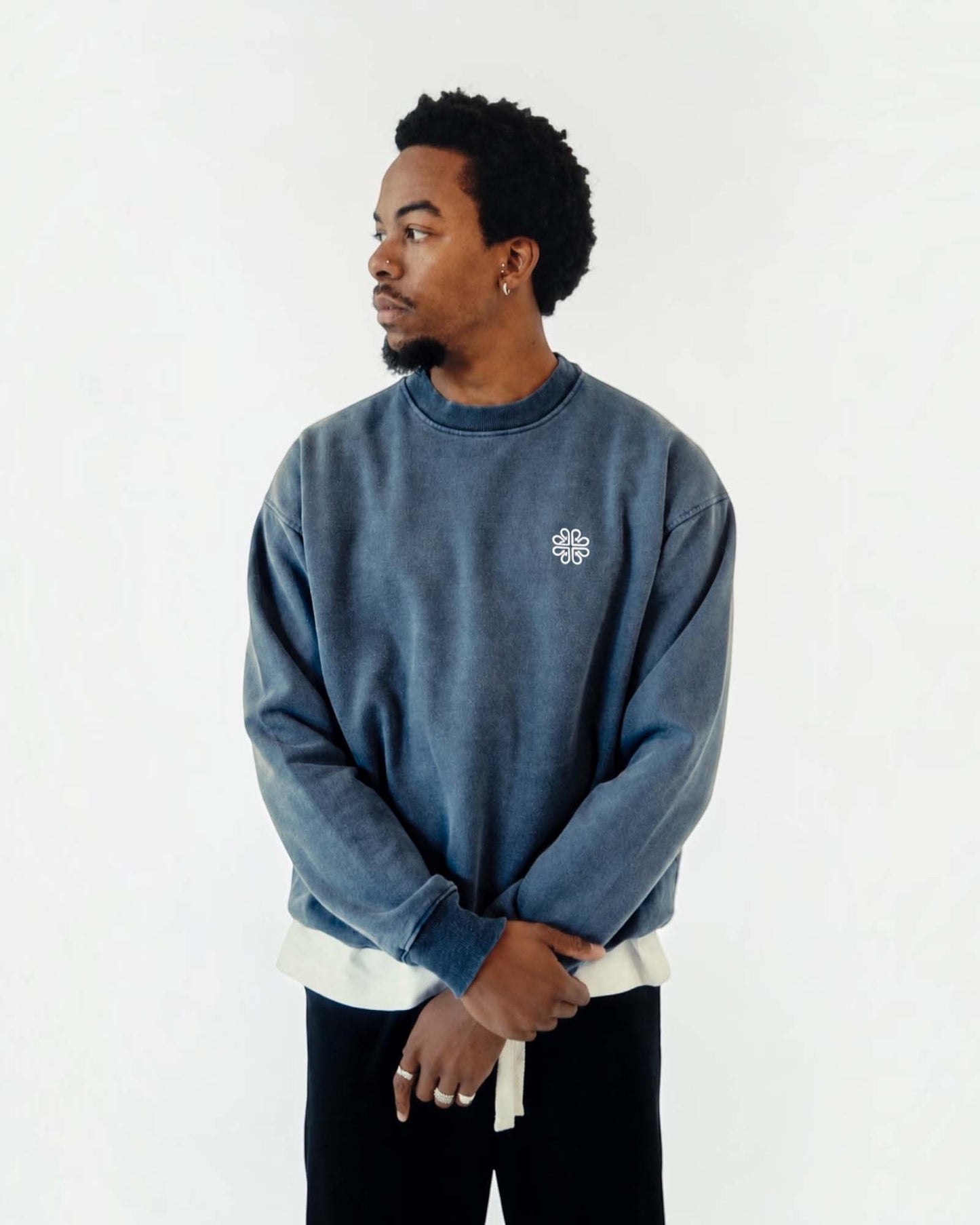 Nexus Heavyweight Sweatshirt - Washed Navy