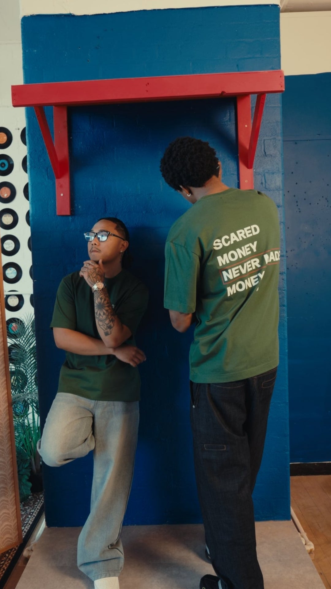 SCARED MONEY T-SHIRT - SHAMROCK GREEN