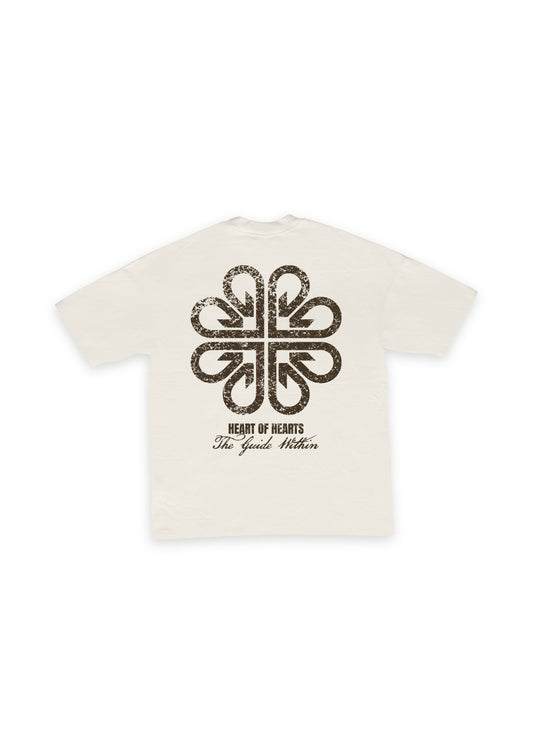 NEXUS T-SHIRT OATMEAL/BROWN