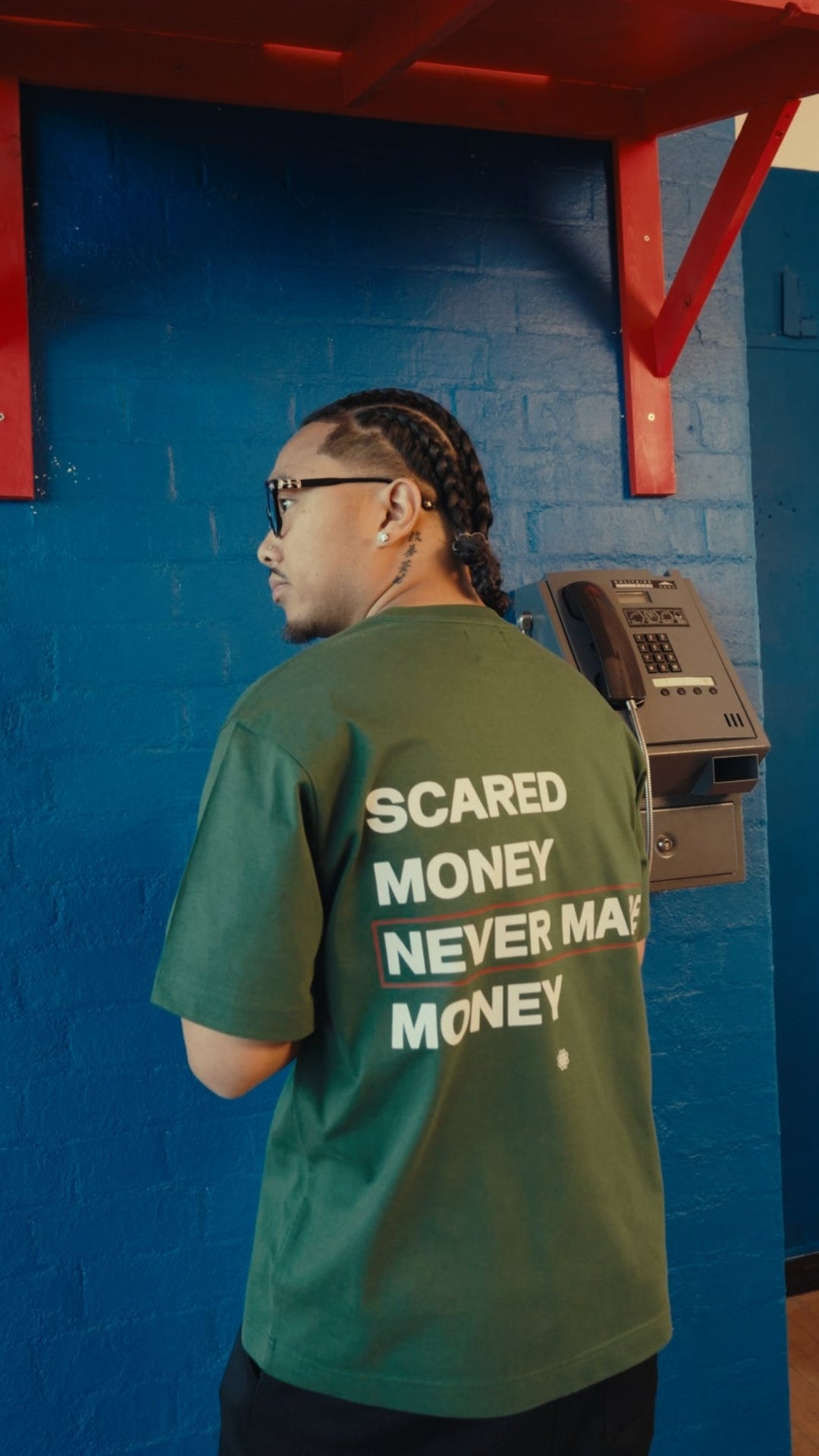 SCARED MONEY T-SHIRT - SHAMROCK GREEN