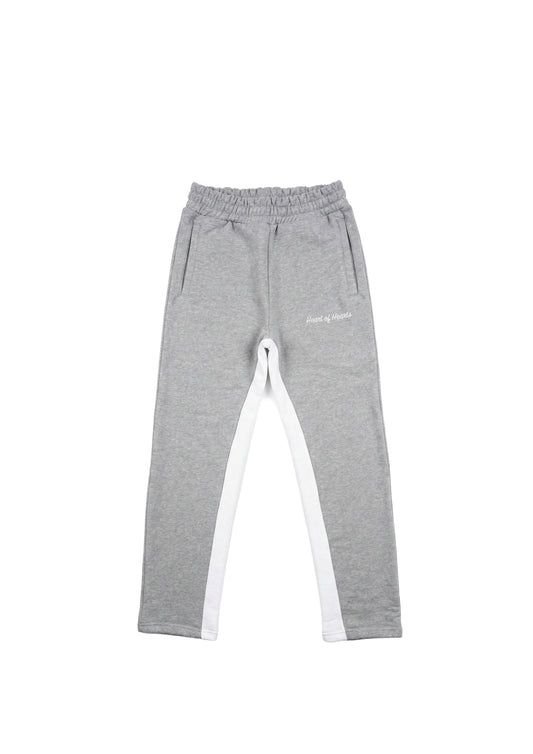 SCRIPT SWEATPANTS - GREY MARL