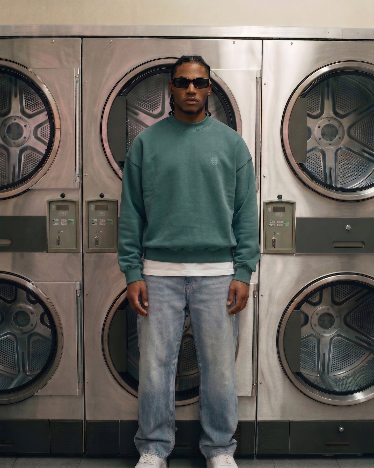 Nexus Heavyweight Sweatshirt - Washed Green