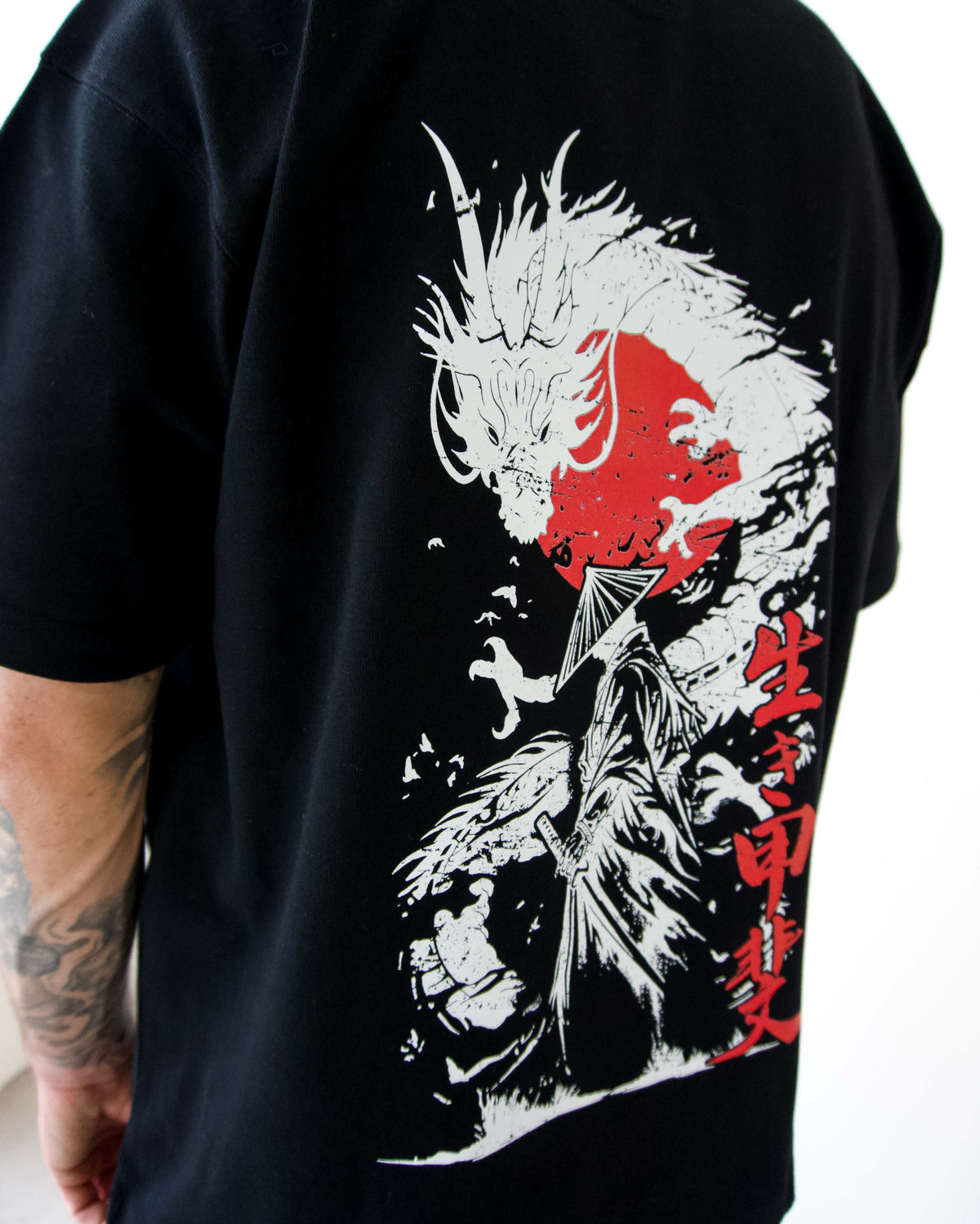 Ikigai Vol 2 Heavyweight Graphic T-Shirt - Black