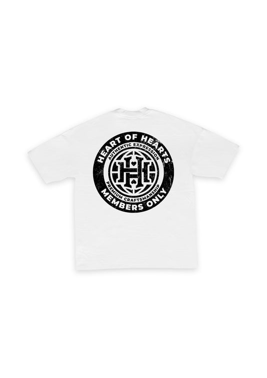MEMBERS T-SHIRT - WHITE