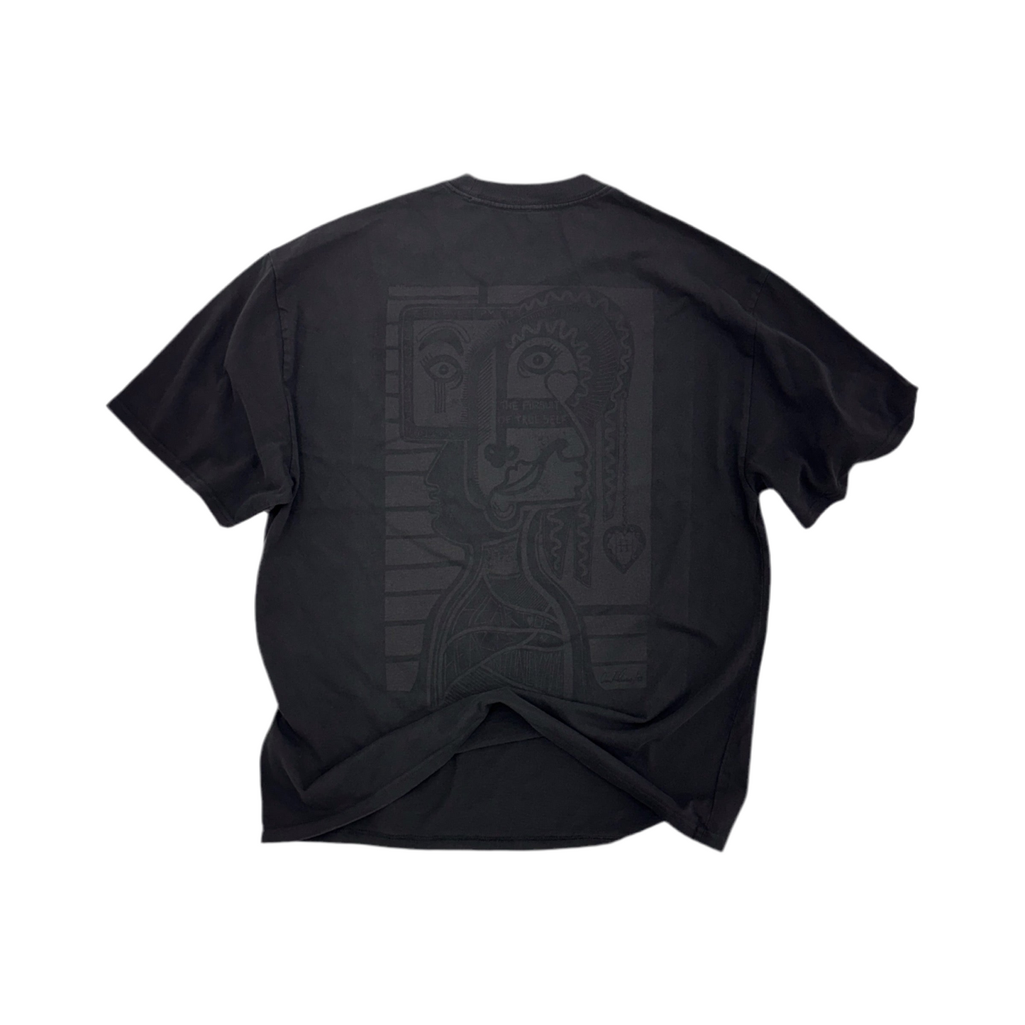 CHARCOAL/ BLACK ALA T-SHIRT