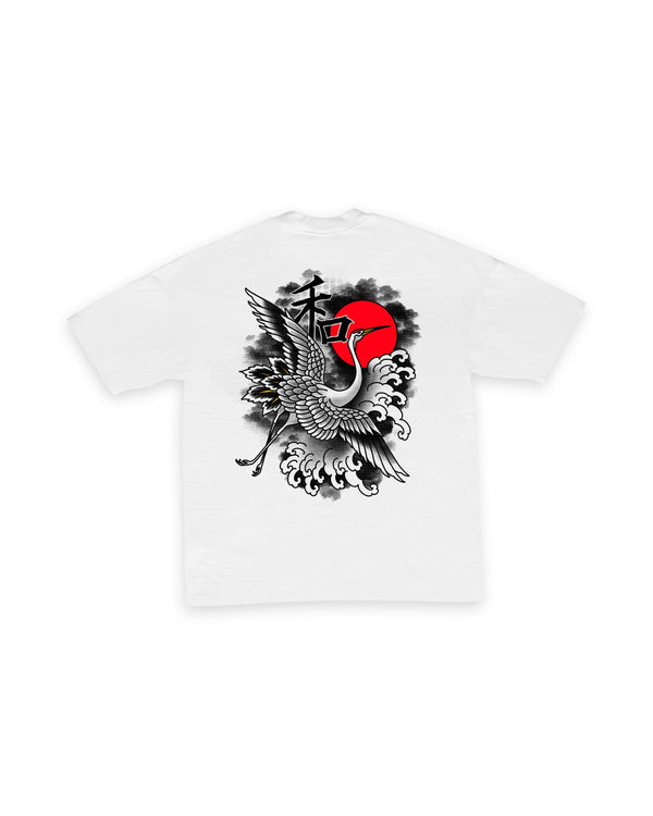 Ikigai Heavyweight Graphic T-Shirt - White