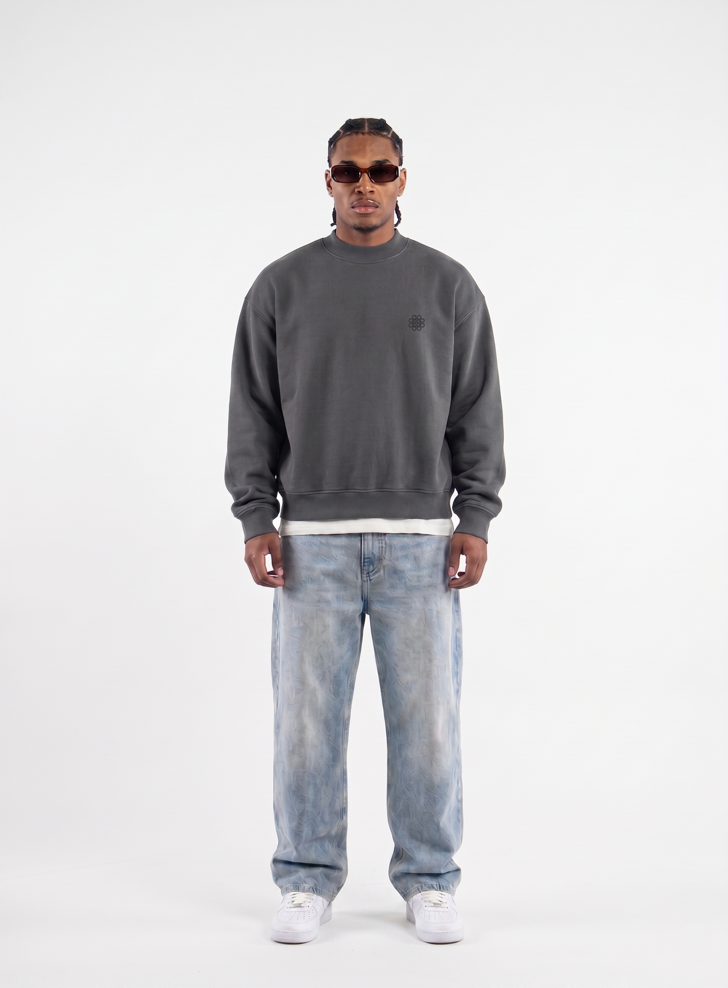 ALA SWEATSHIRT - WASHED GREY