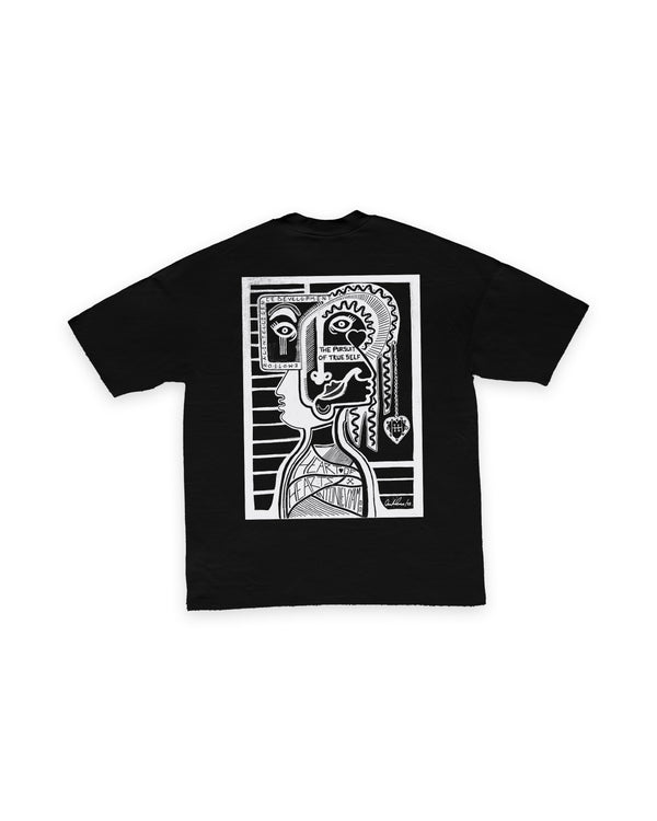 ALA Heavyweight Graphic T-Shirt -Black