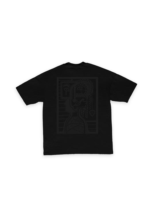 ALA T-SHIRT - BLACK/BLACK