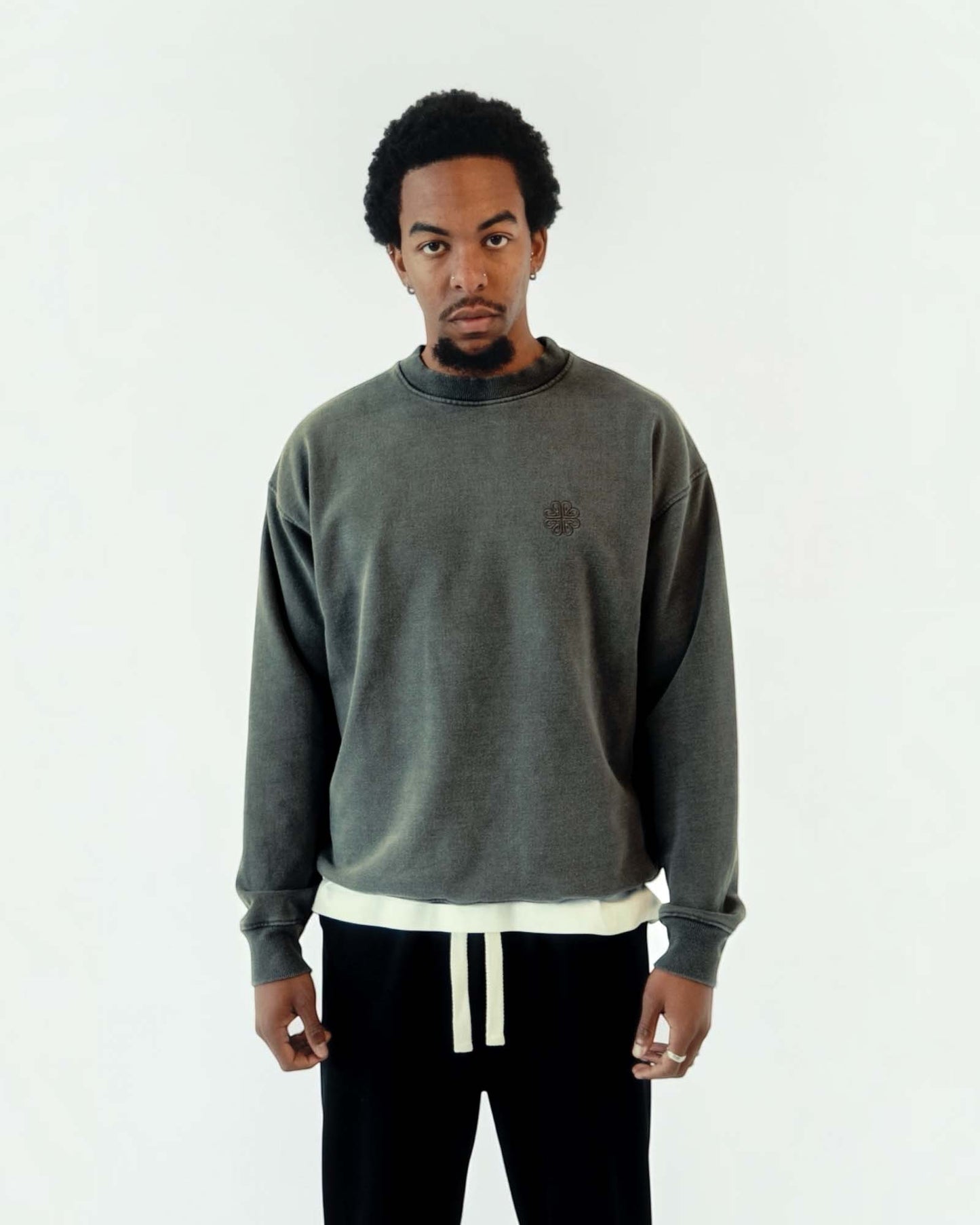 Nexus Heavyweight Sweatshirt - Washed Grey
