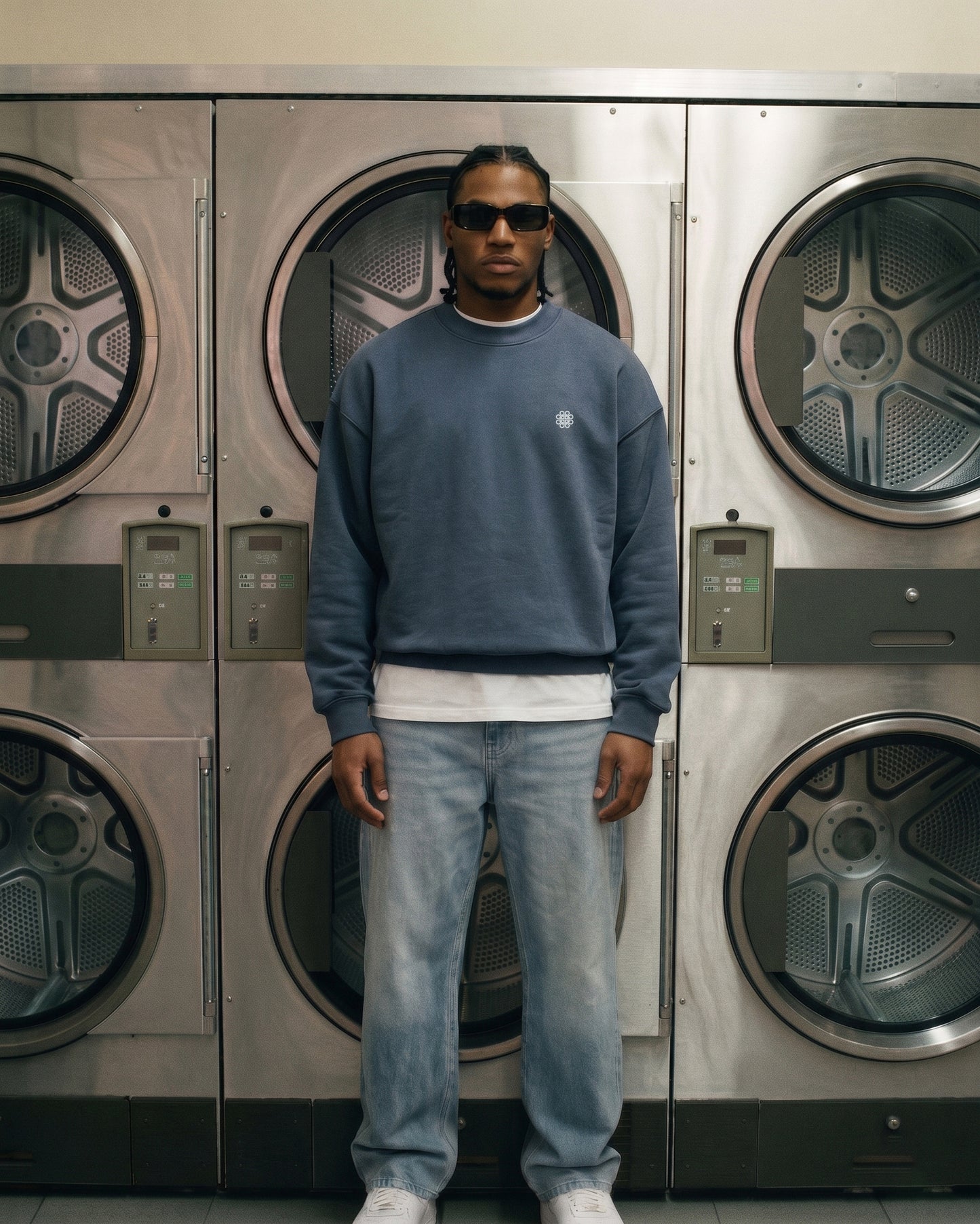 NEXUS SWEATSHIRT - WASHED NAVY