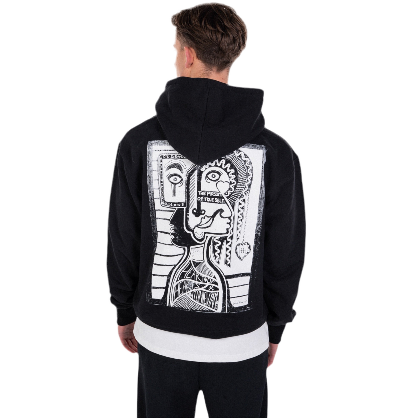 BLACK ALA HOODIE - S24