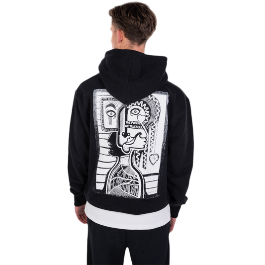 BLACK ALA HOODIE - S24