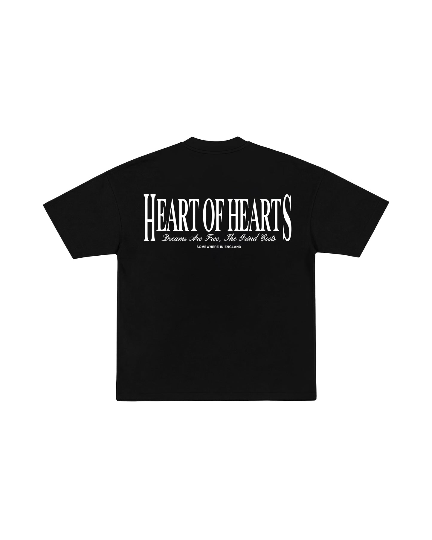 Dreams Are Free Boxy Fit T-Shirt - Black