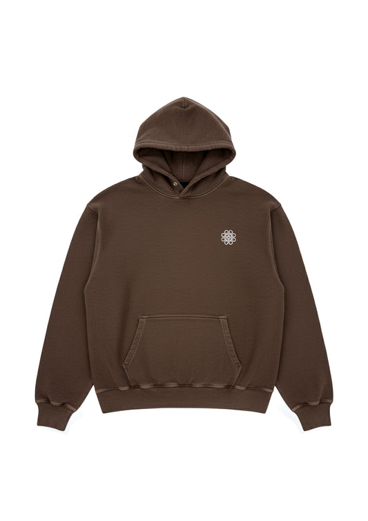 NEXUS HEAVYWEIGHT HOODIE - VINTAGE BROWN