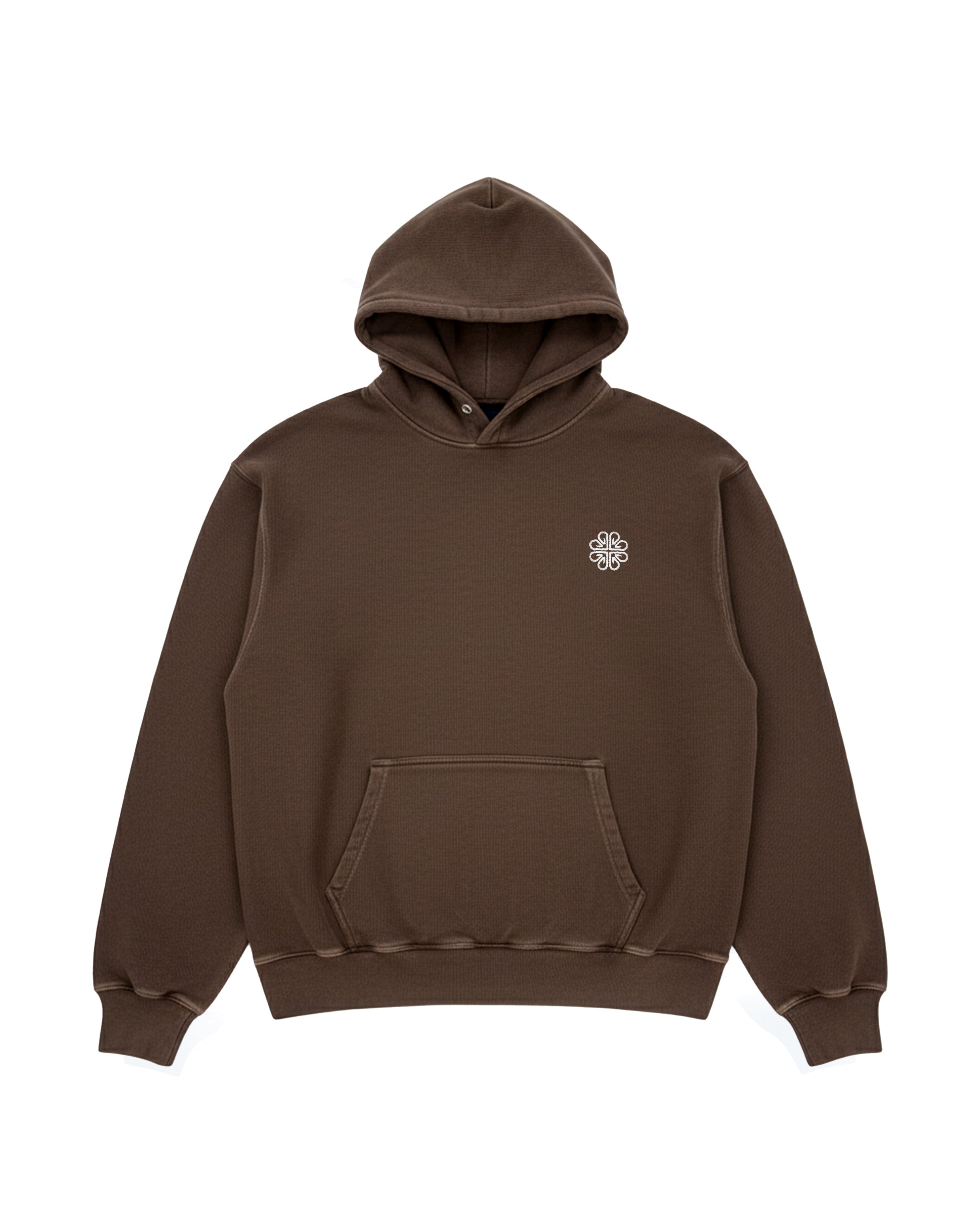 ALA Oversized Pullover Hoodie - Washed Brown – Heart of Hearts LTD