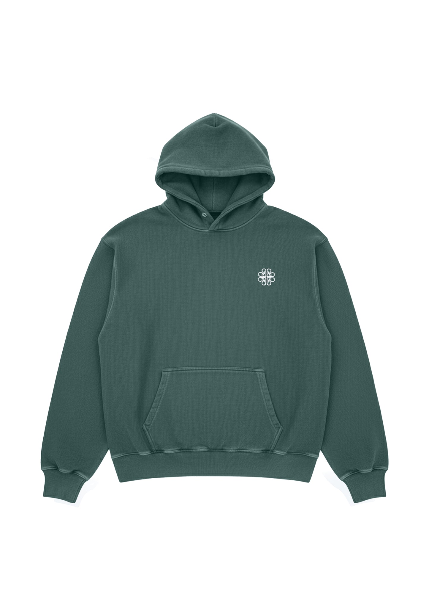 NEXUS HEAVYWEIGHT HOODIE - VINTAGE GREEN