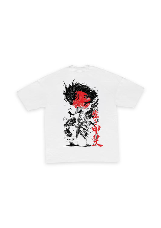 Ikigai Vol 2 Heavyweight Graphic T-Shirt - White
