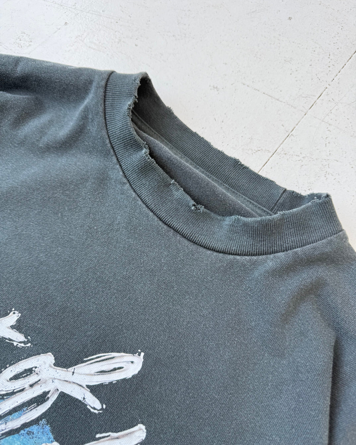 Somewhere in England Distressed Long Sleeve.