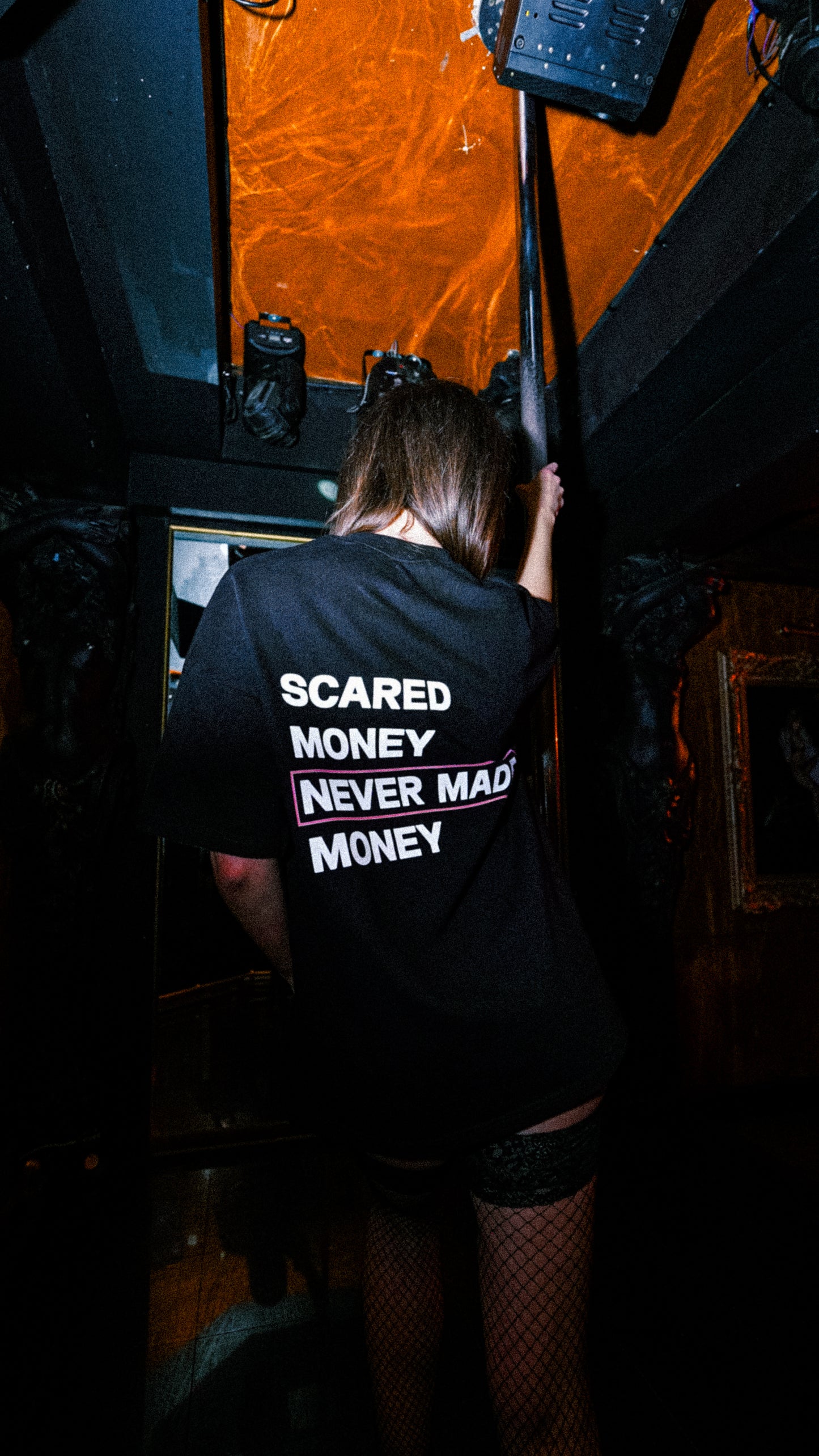 SCARED MONEY T-SHIRT - BLACK