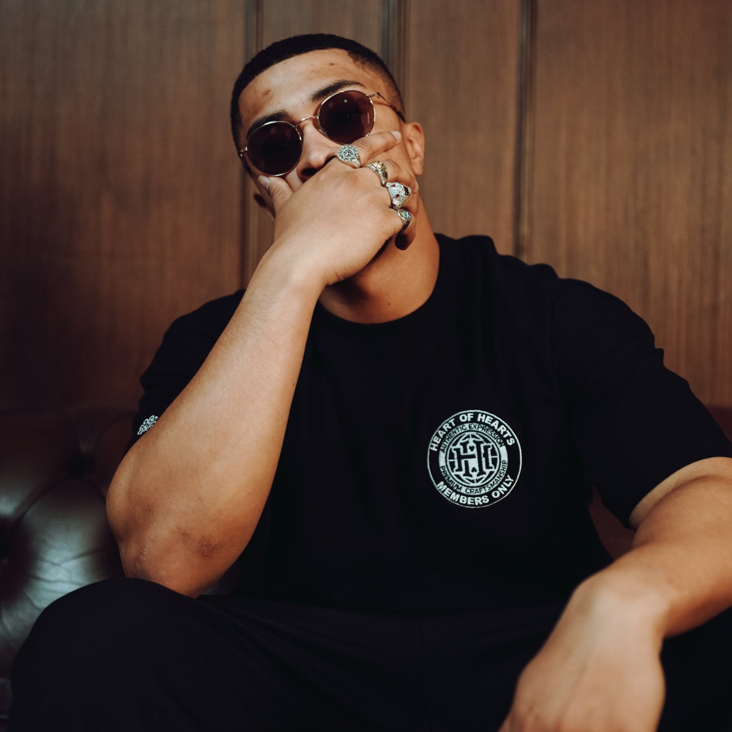 MEMBERS T-SHIRT - BLACK