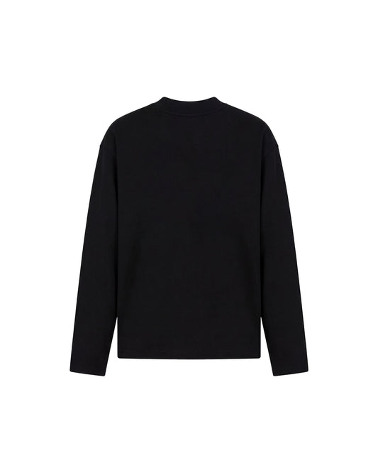 Nexus Heavyweight Long-Sleeve T-Shirt - Black