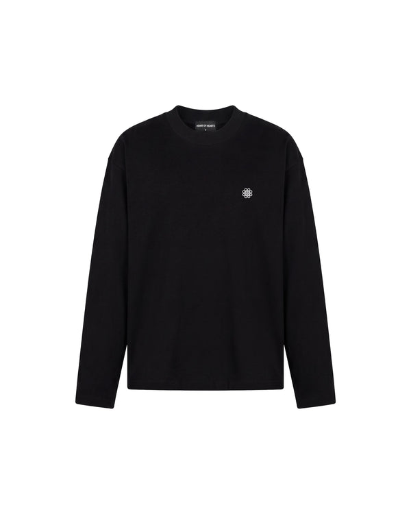 Nexus Heavyweight Long-Sleeve T-Shirt - Black