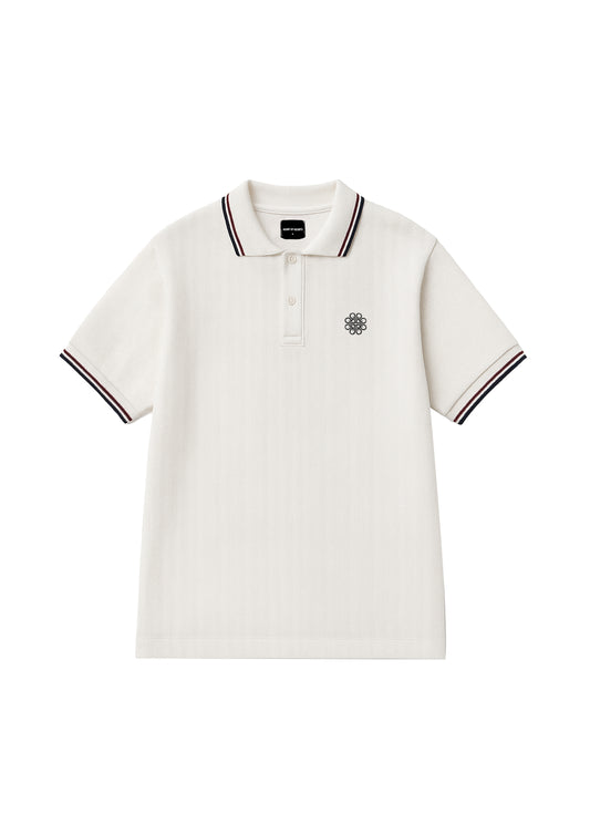 NEXUS HERRINGBONE POLO SHIRT