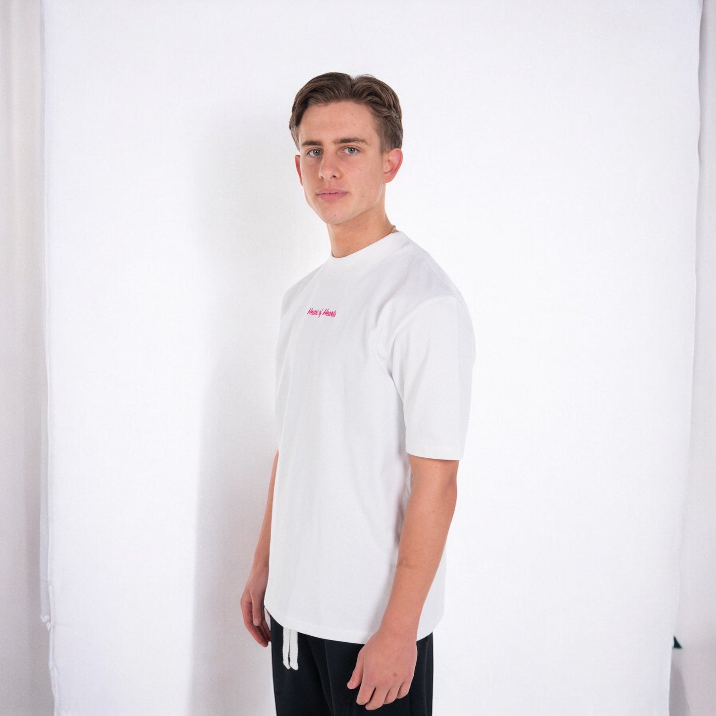 HEAVYWEIGHT WHITE T-SHIRT - AUDACITY COLLECTION