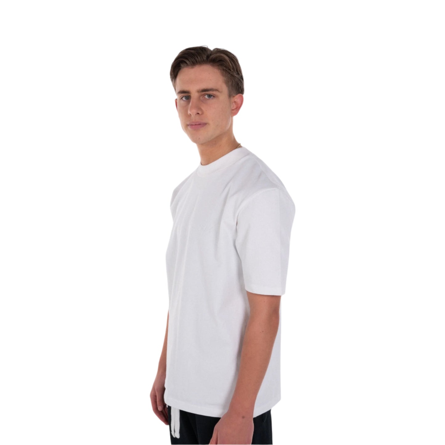 STAPLE WHITE/WHITE T-SHIRT