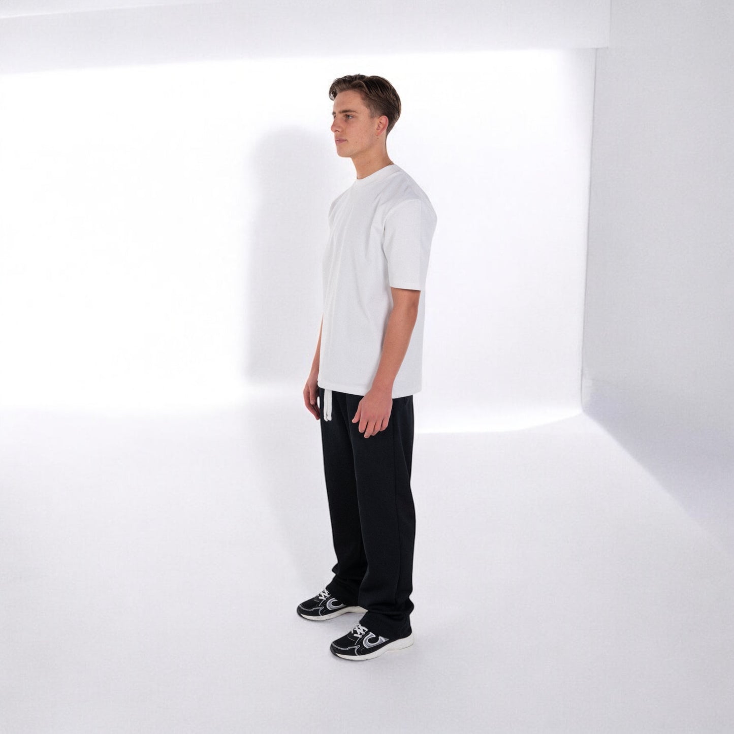 STAPLE WHITE/WHITE T-SHIRT