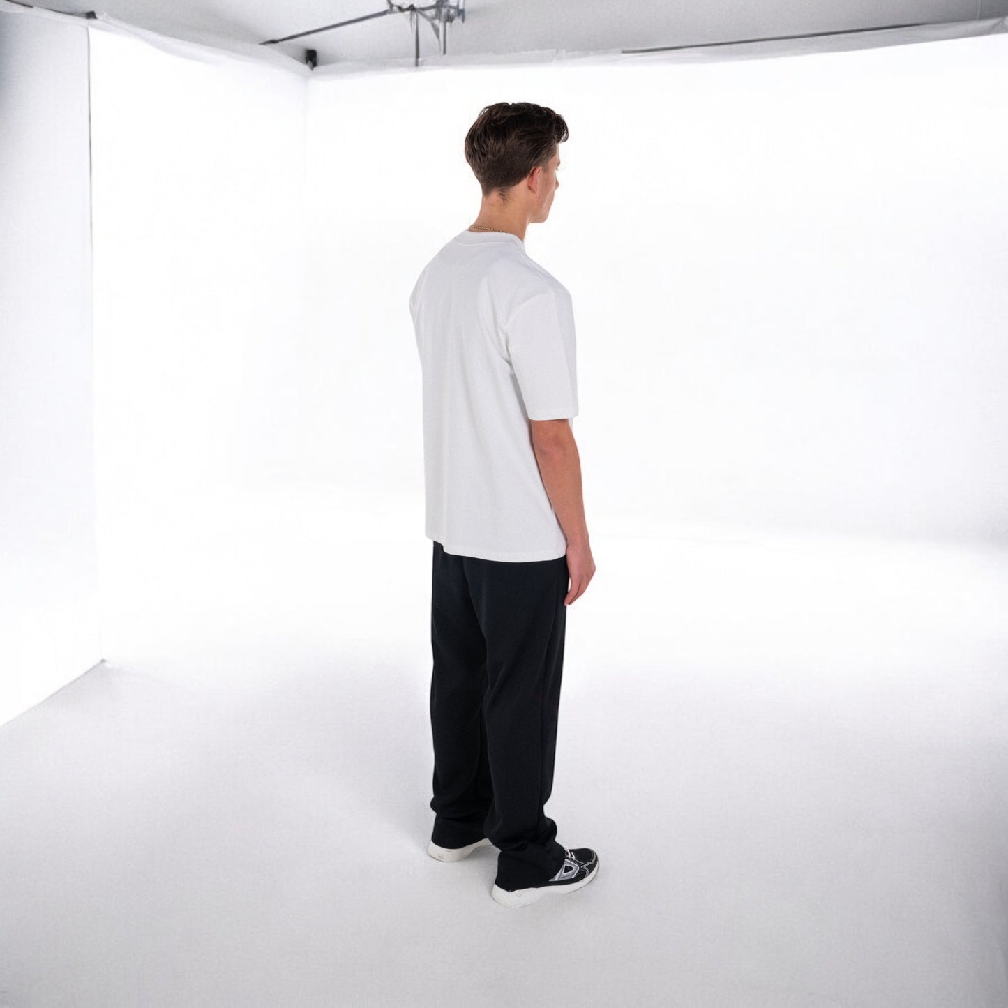 STAPLE WHITE/WHITE T-SHIRT