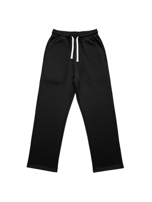 STAPLE BLACK/WHITE RIBBED TROUSERS