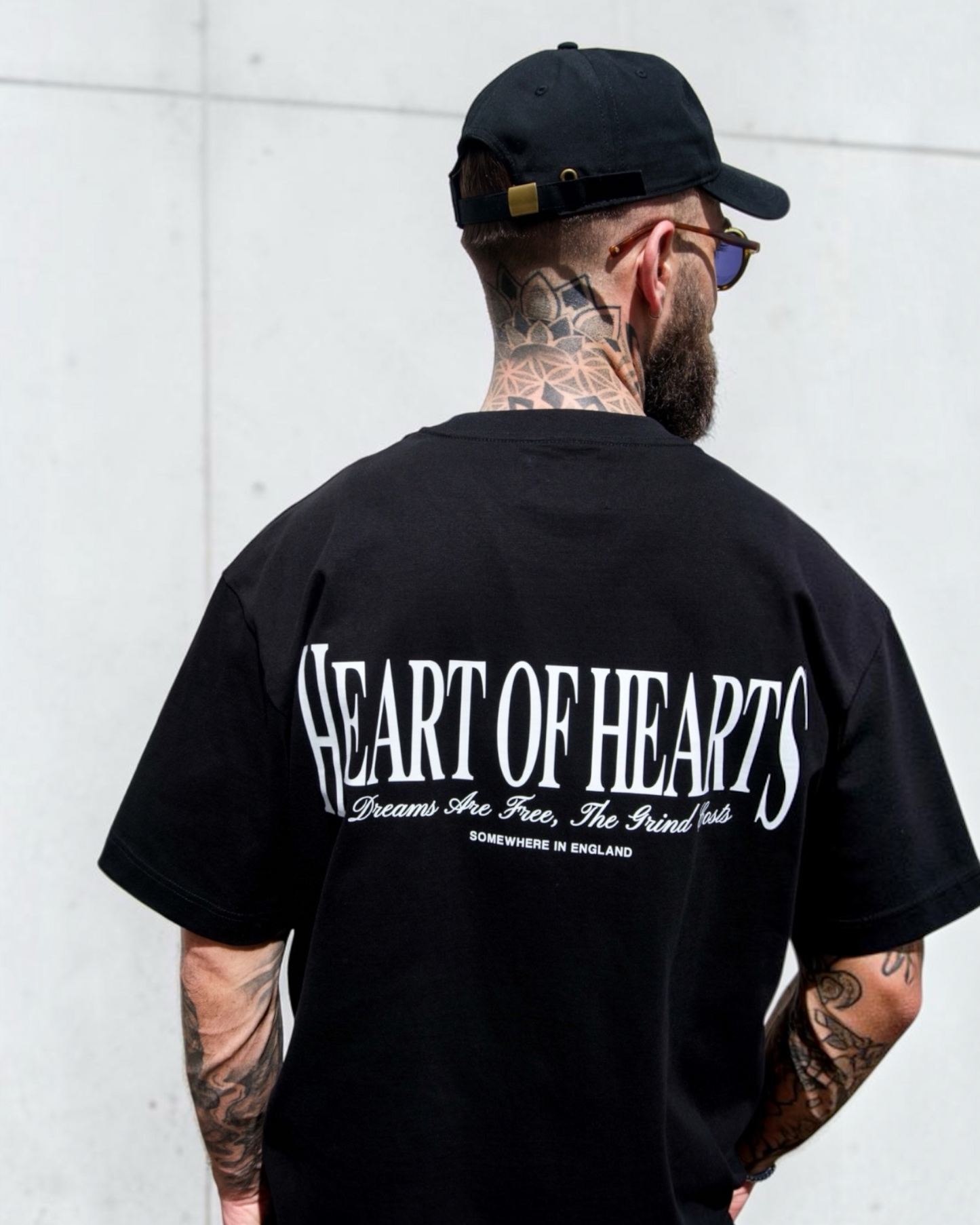 Dreams Are Free Boxy Fit T-Shirt - Black