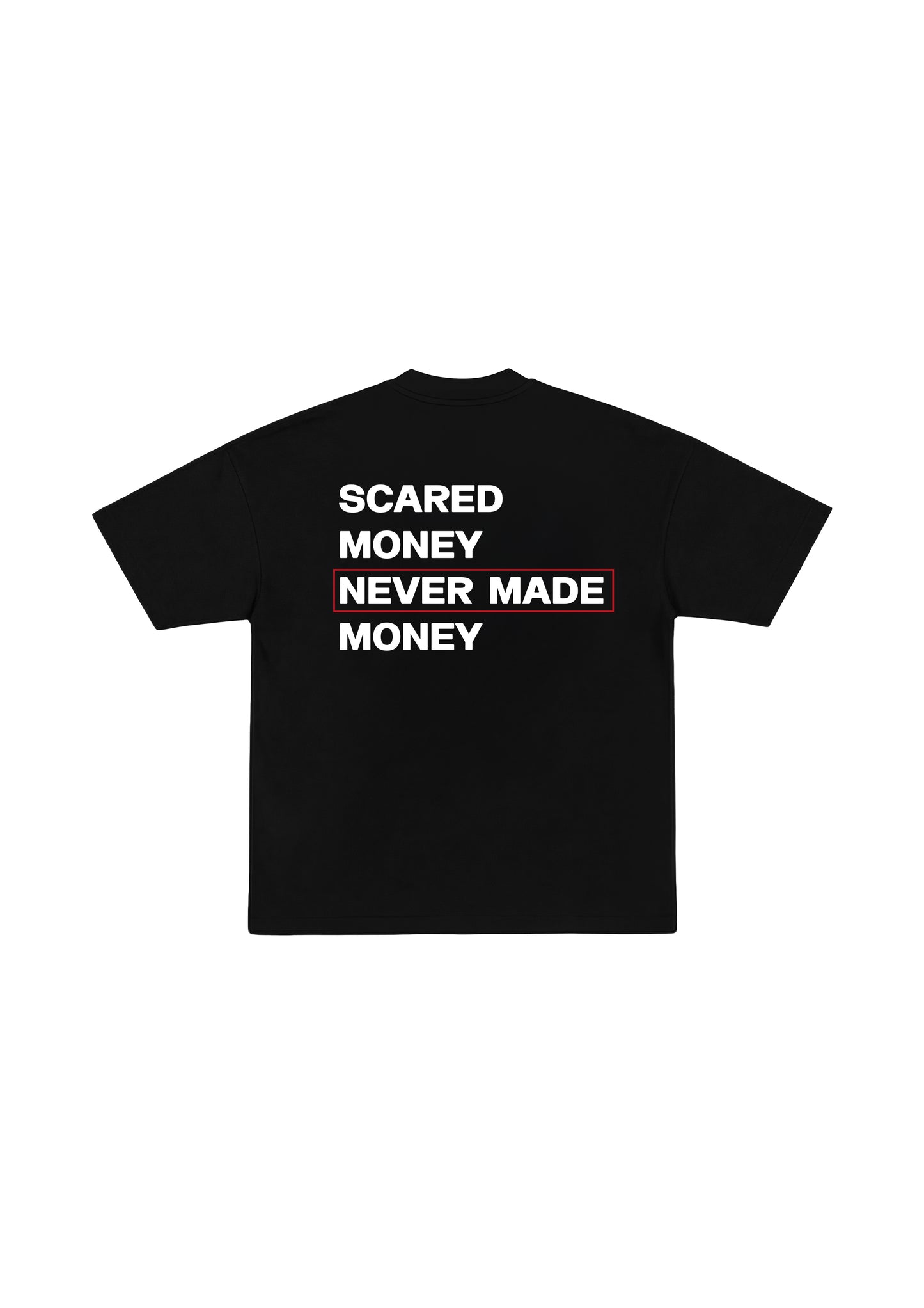 SCARED MONEY T-SHIRT - BLACK