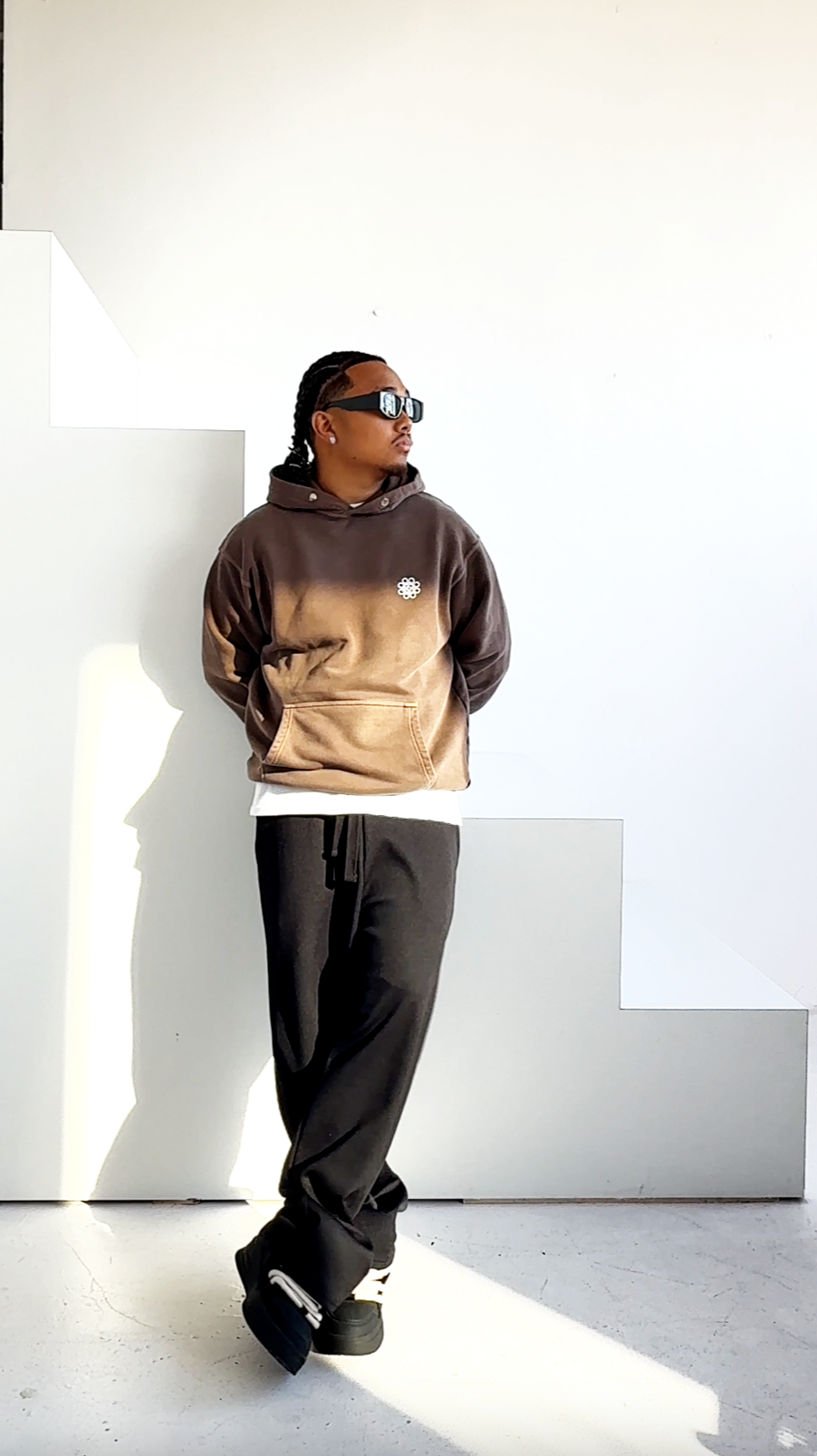 NEXUS HEAVYWEIGHT HOODIE - VINTAGE BROWN