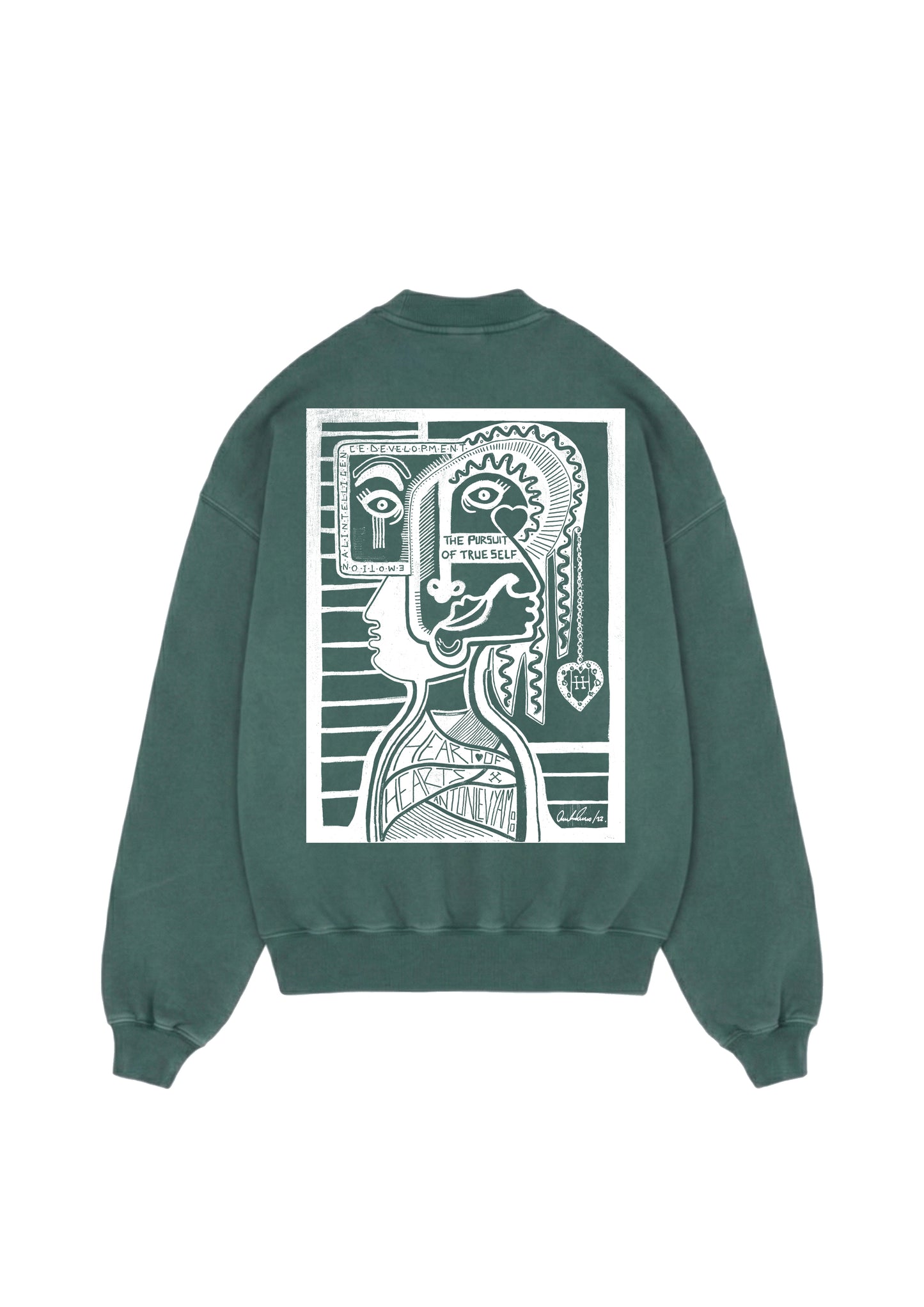 ALA SWEATSHIRT - WASHED GREEN