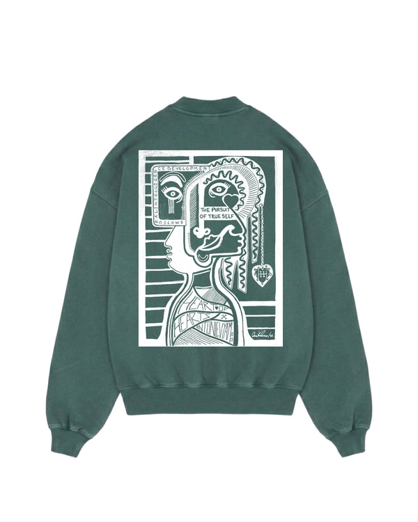 ALA Heavyweight Sweatshirt - Washed Green
