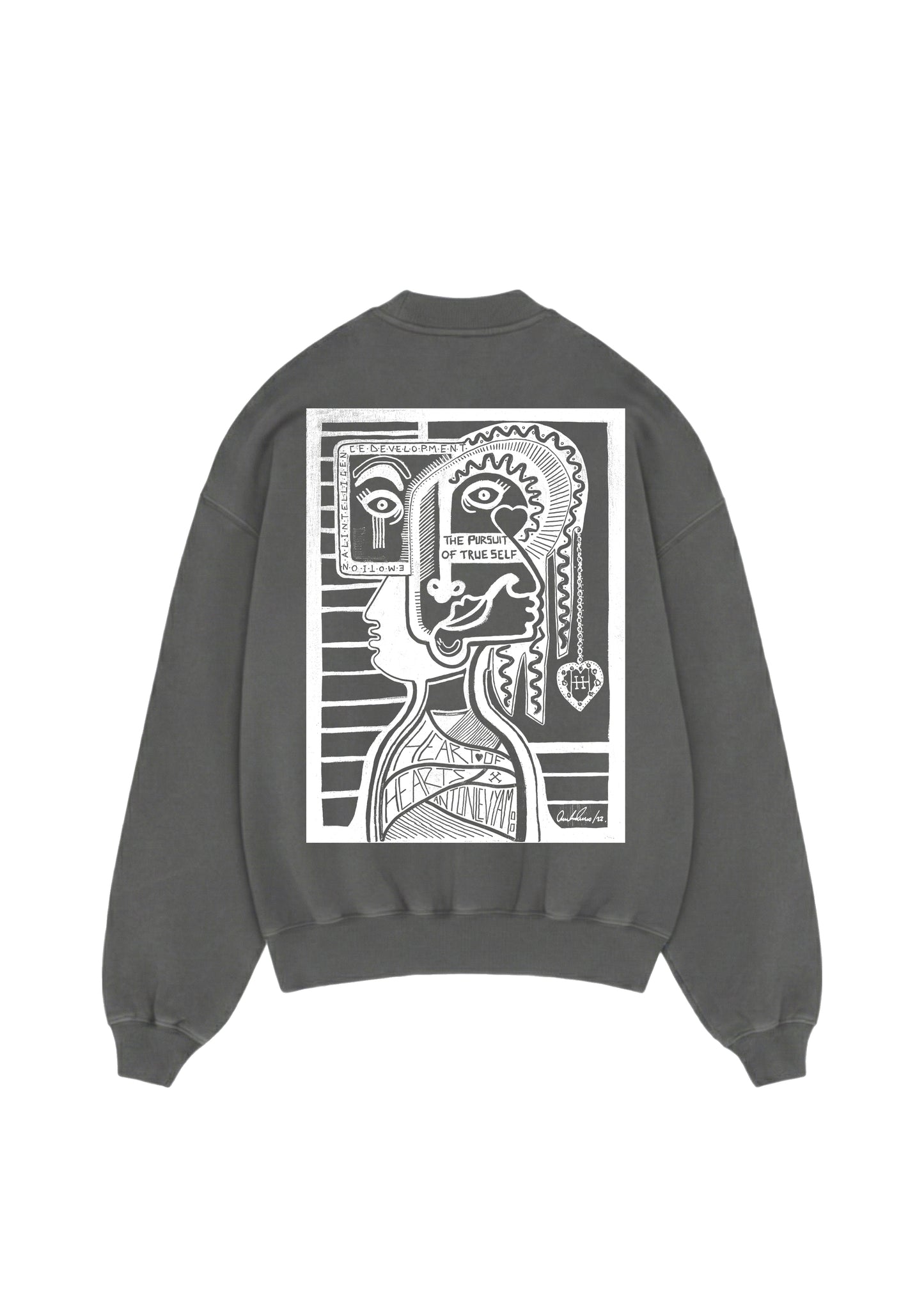ALA SWEATSHIRT - WASHED GREY
