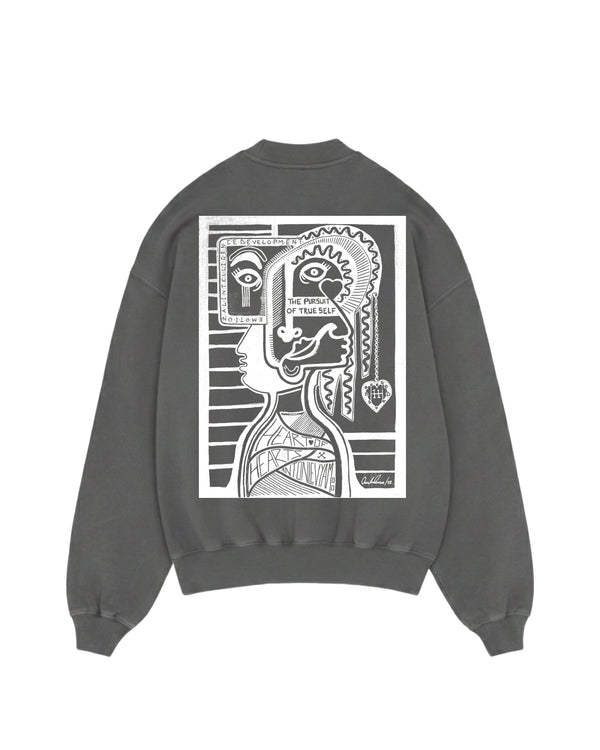ALA Heavyweight Sweatshirt - Washed Grey