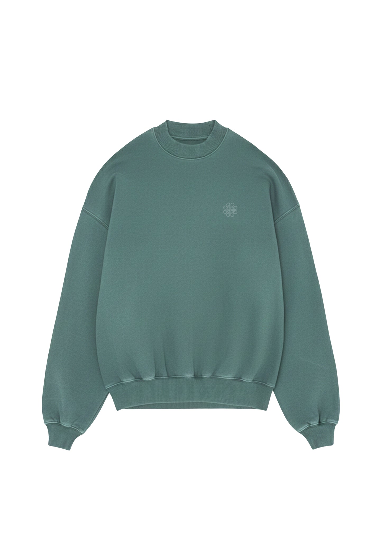 NEXUS TONAL SWEATSHIRT - WASHED GREEN