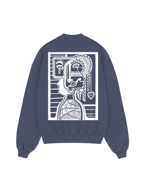 ALA Heavyweight Sweatshirt - Washed Navy