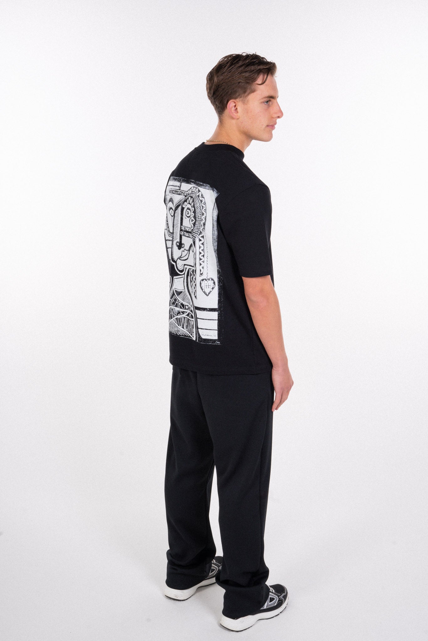 BLACK/WHITE T-SHIRT S23 - ALA COLLAB